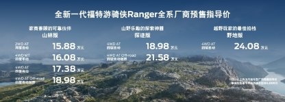 福特游骑侠Ranger全系开启预售，游骑侠Ranger 1st Edition首发版正式上市 Ford Beyond福特纵横携重磅越野产品登陆广州车展